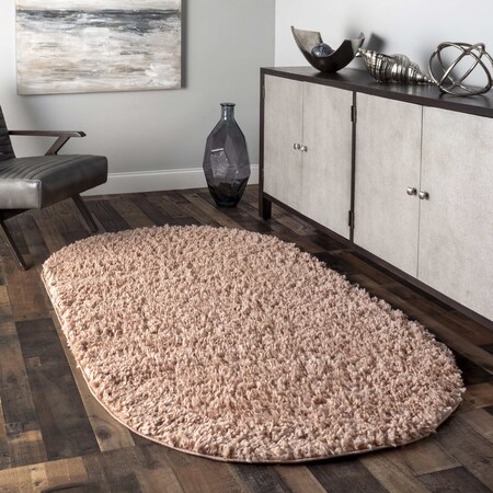 Nuloom Neva Modern Tasseled Shag Area Rug 4ft x 6ft KKBL01E-O406